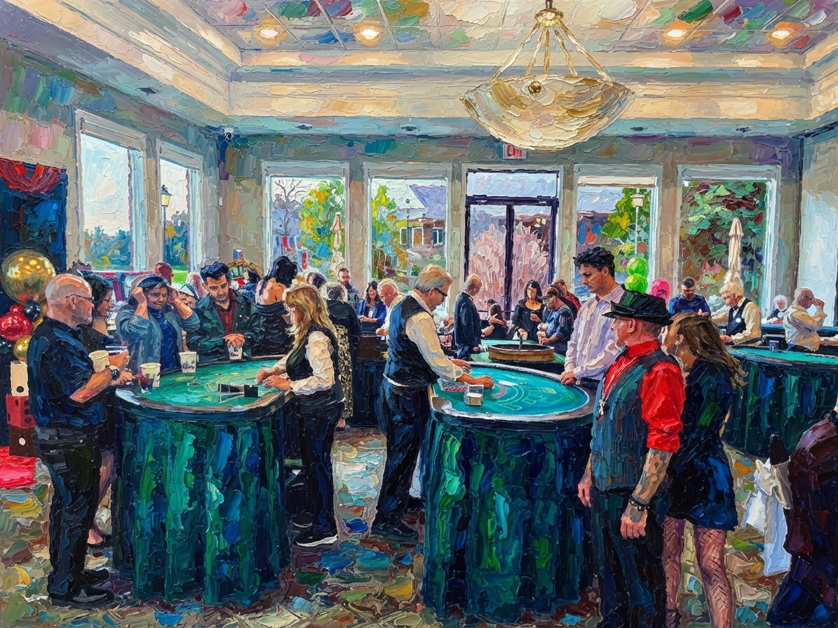 Casino Night Parties rentals in Metro Detroit