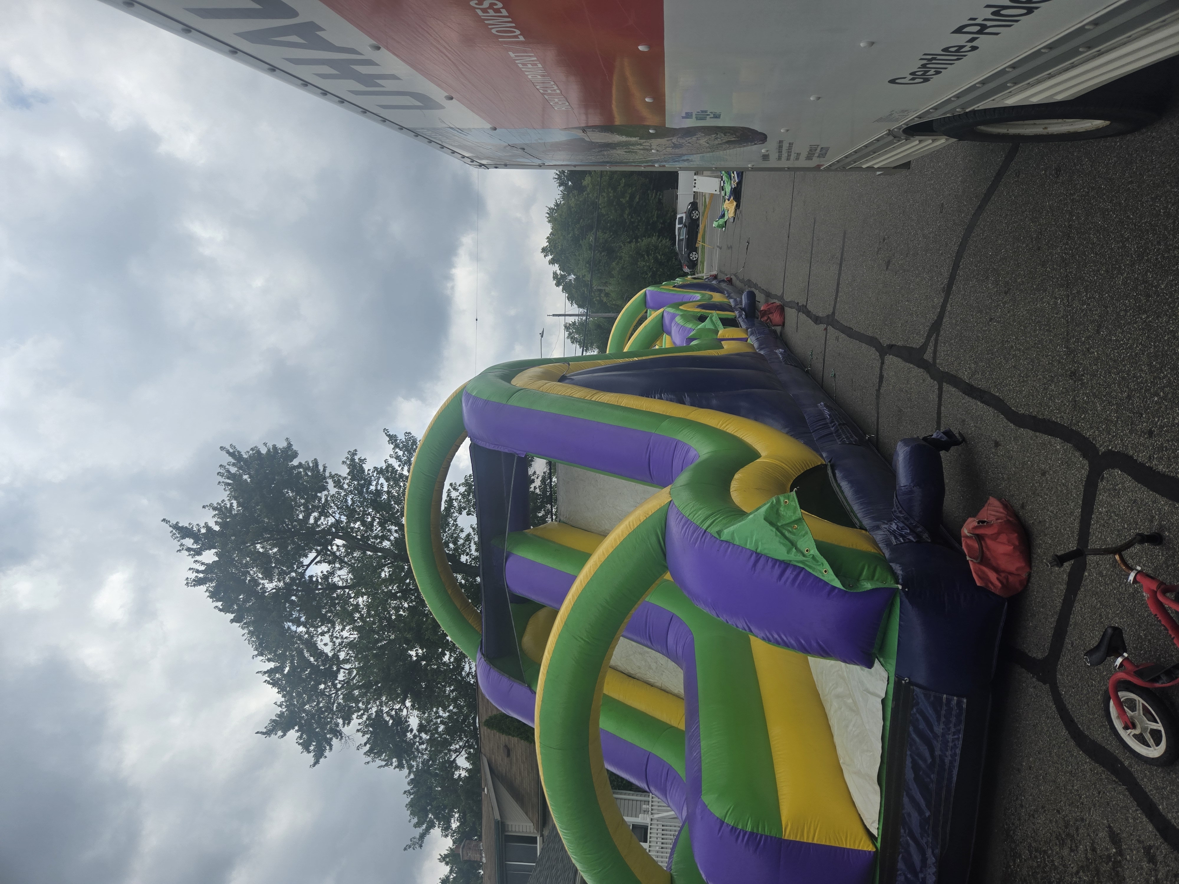 65' Obstacle Course rental add-on