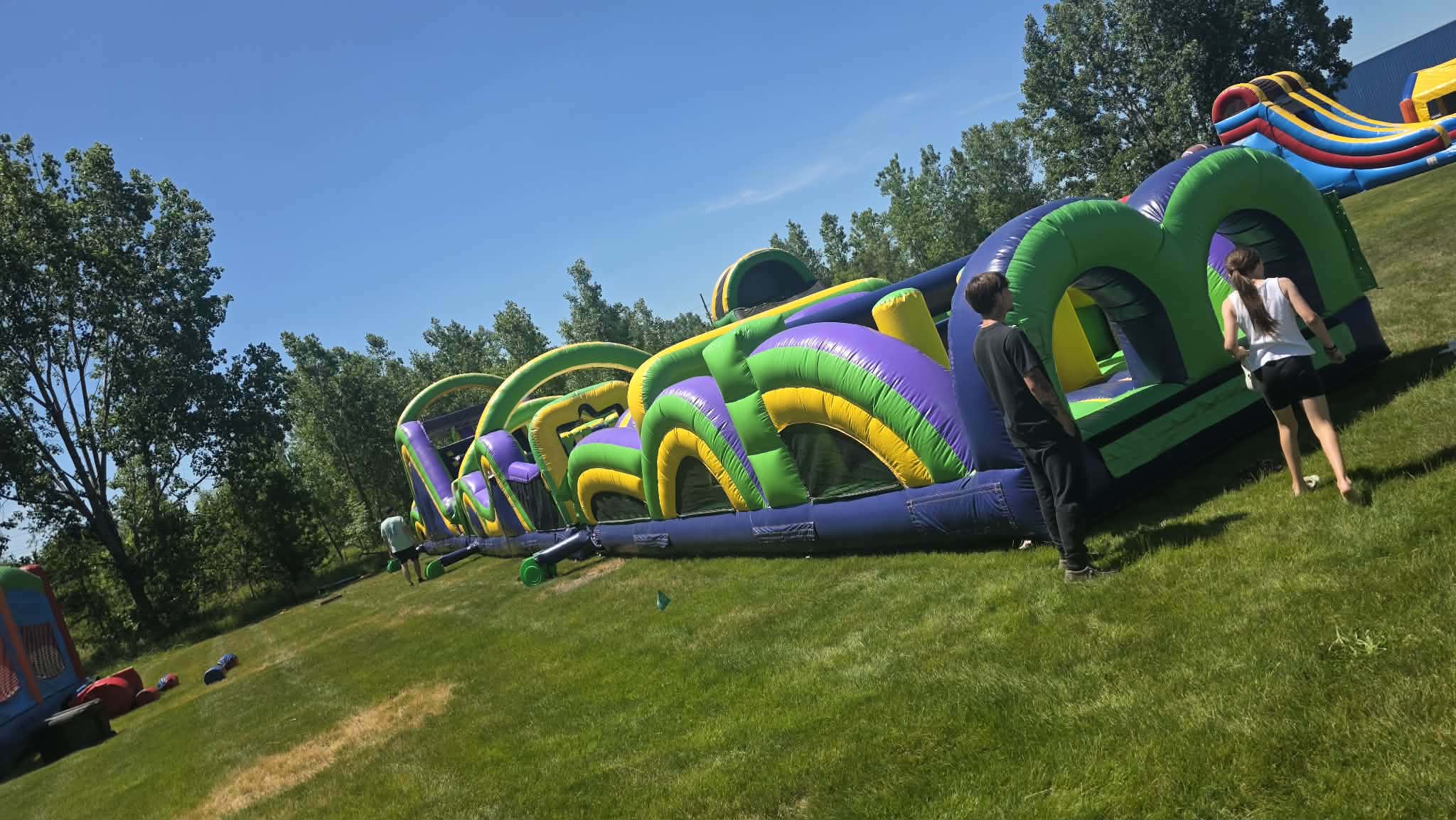 95' Obstacle Course rental add-on