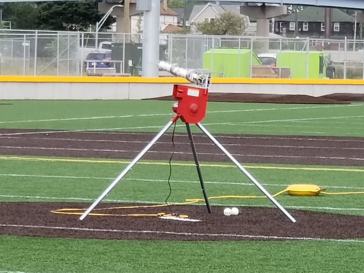 Baseball Pitching/outfield drill machine rental add-on