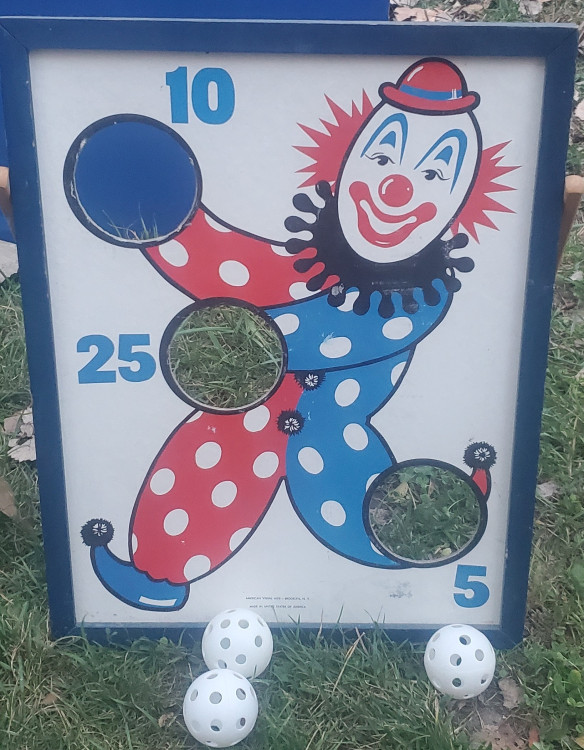 Clown toss Toddler game rental — BSA Events Metro Detroit