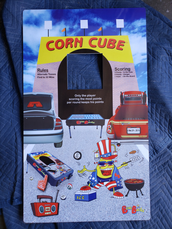 Deluxe Cornhole Bean Bagglez rental — BSA Events Metro Detroit