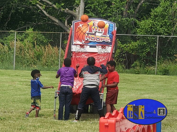 Electronic Basketball rental — BSA Events Metro Detroit