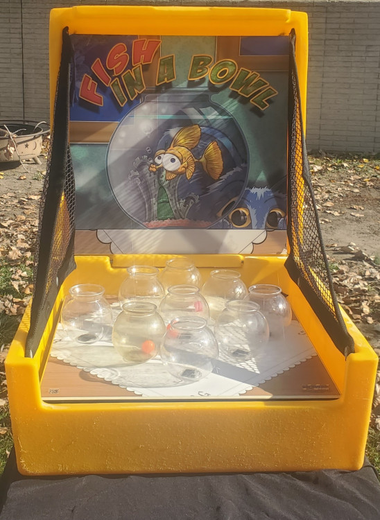 Fish Bowl Pong - Standard game rental add-on