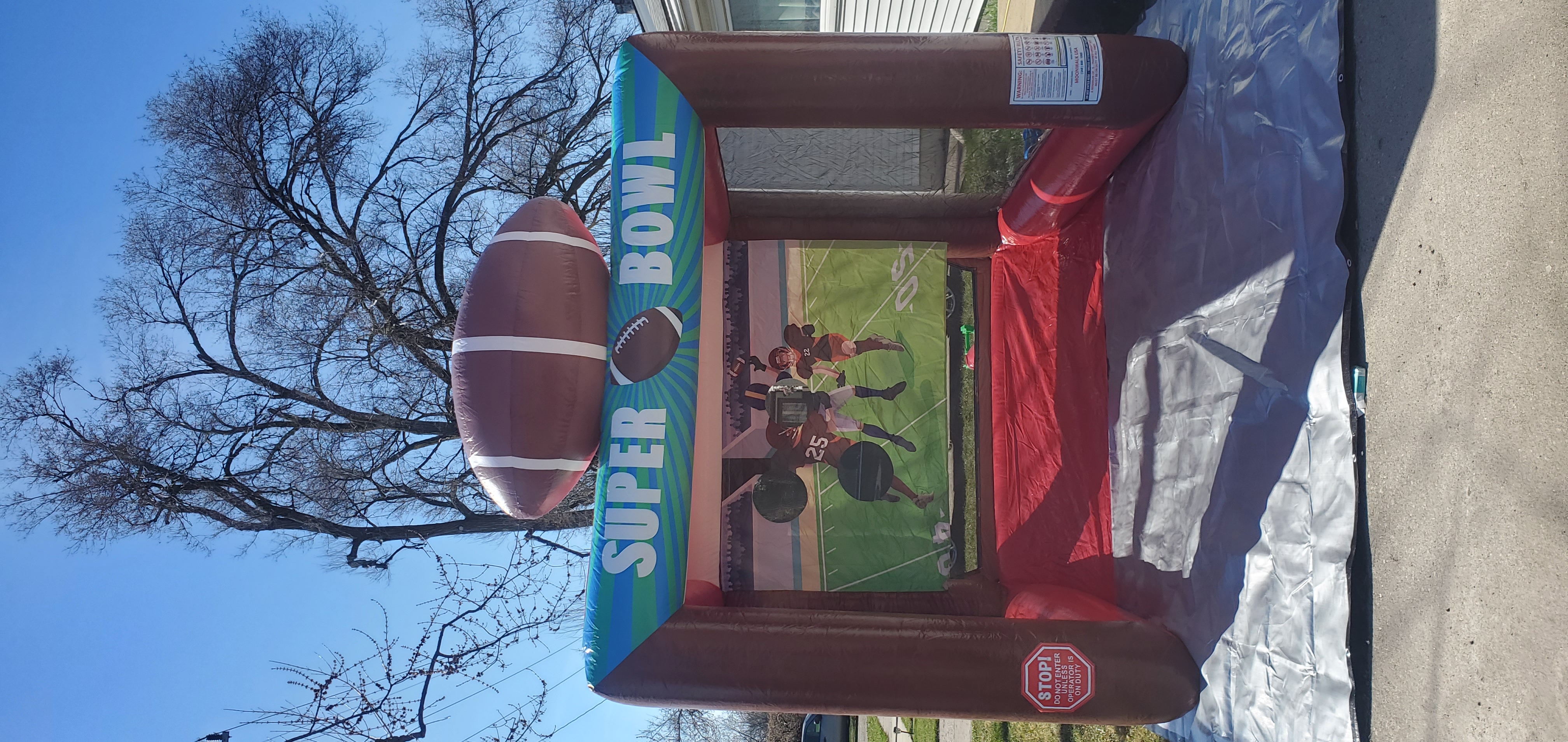 Football Toss Themed rental — BSA Events Metro Detroit