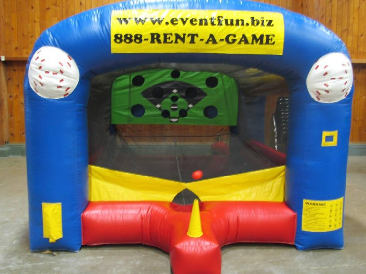 Inflatable T-ball game rental — BSA Events Metro Detroit
