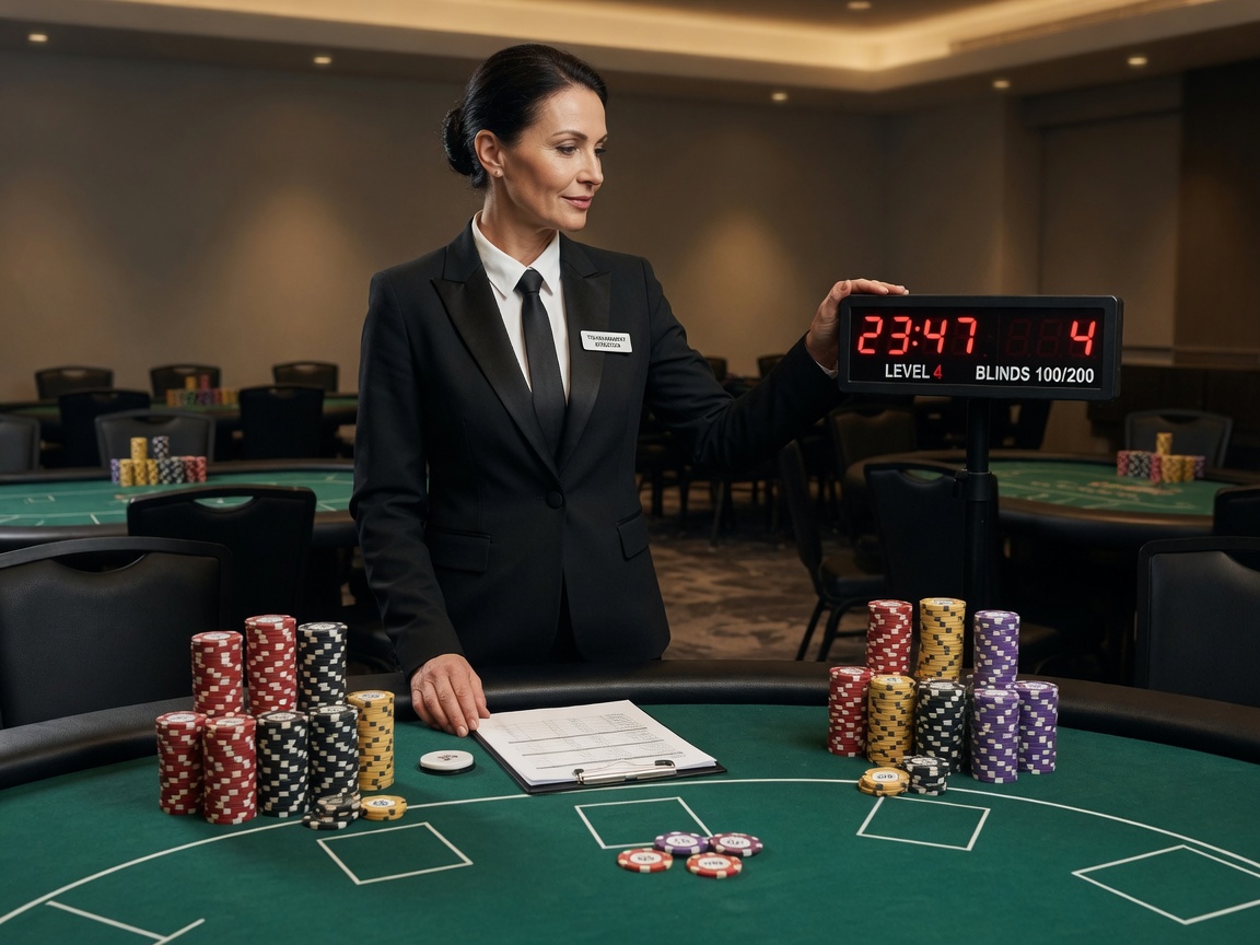 Poker Tournament Director rental — BSA Events Metro Detroit