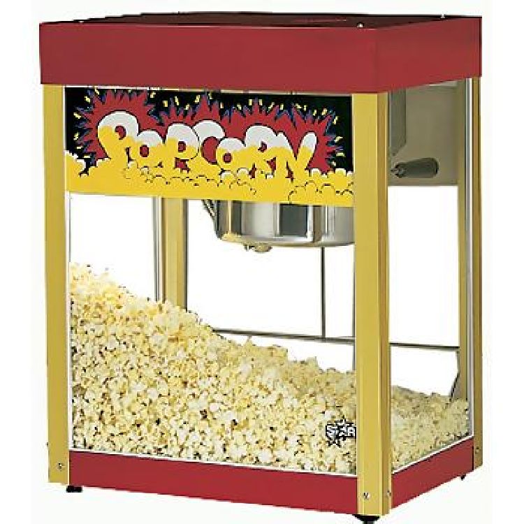 Popcorn machine rental add-on