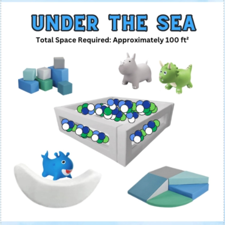 Soft Play Under the Sea package rental — BSA Events Metro Detroit