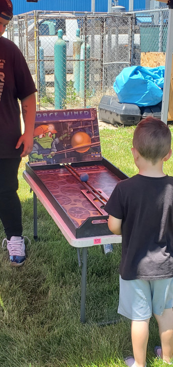 Space Miner Deluxe Carnival game rental add-on