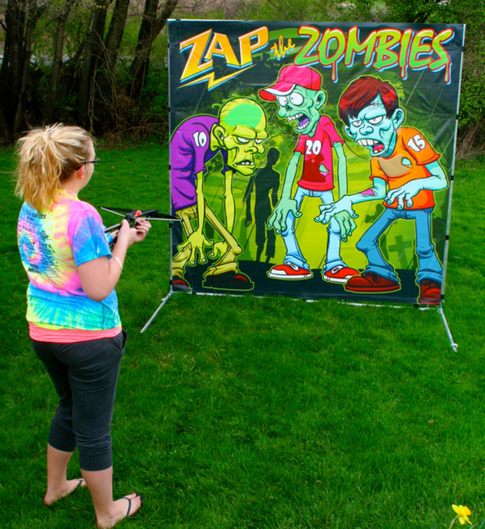 Tarp toss game - Zombie Shooter rental — BSA Events Metro Detroit